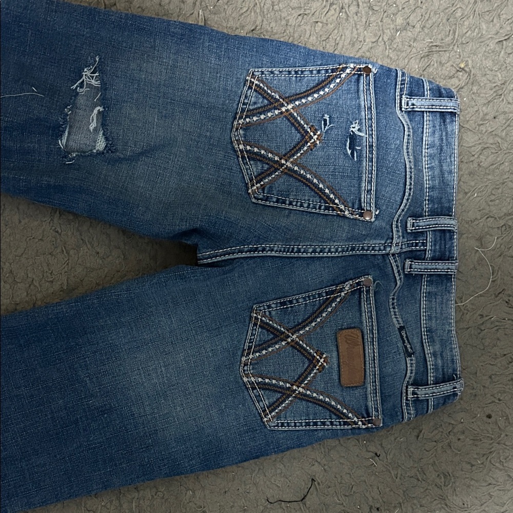 Wrangler Women's Boot Cut Jeans - Blue
